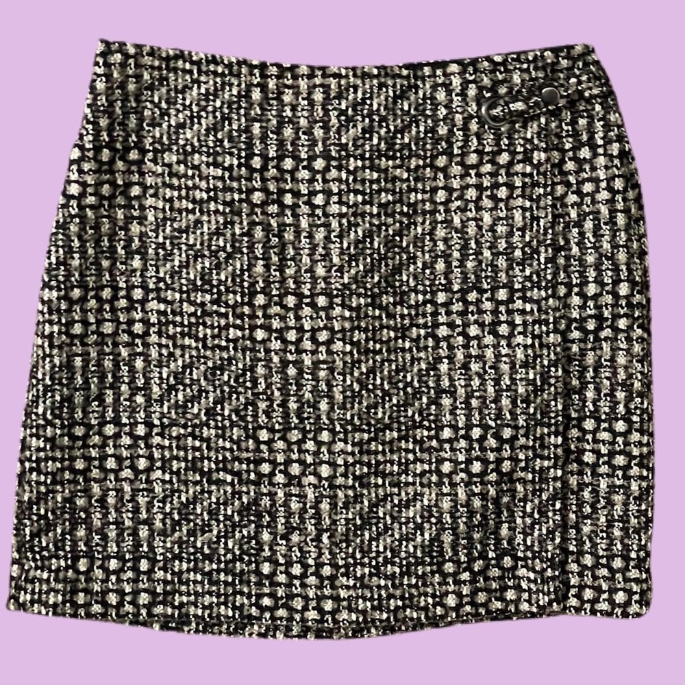 Vintage Banana Republic Plaid Mini Skirt